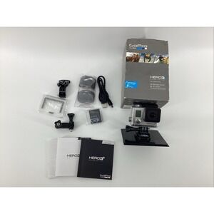 GOPRO HERO 3+ PLUS SILVER EDITION CAMCORDER 1080P HD SPORTS ACTION